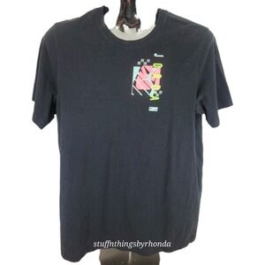 Jordan T Shirt Mens Large Black Nike‎ Jumpman Standard Fit Tee